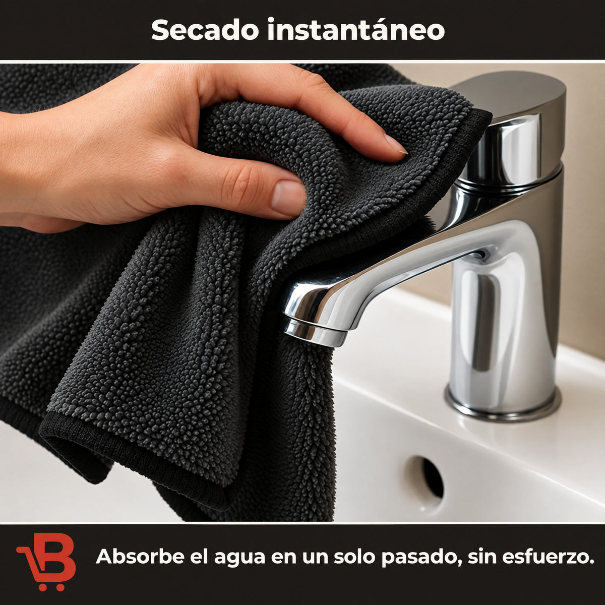MaxiClean XXL Bravio secado instantáneo