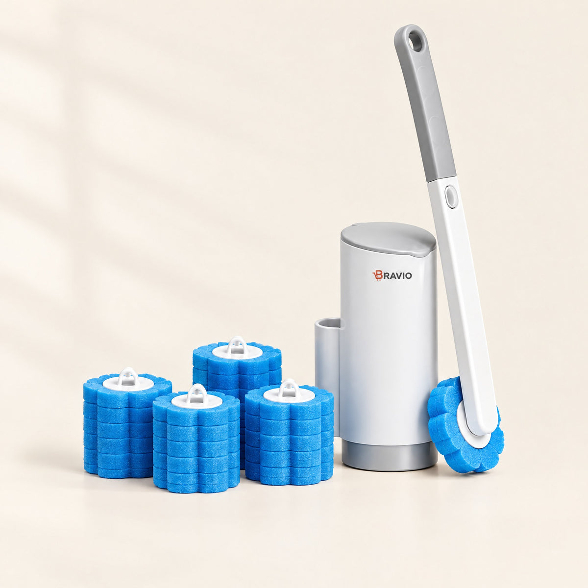 Kit de limpieza del váter Bravio
