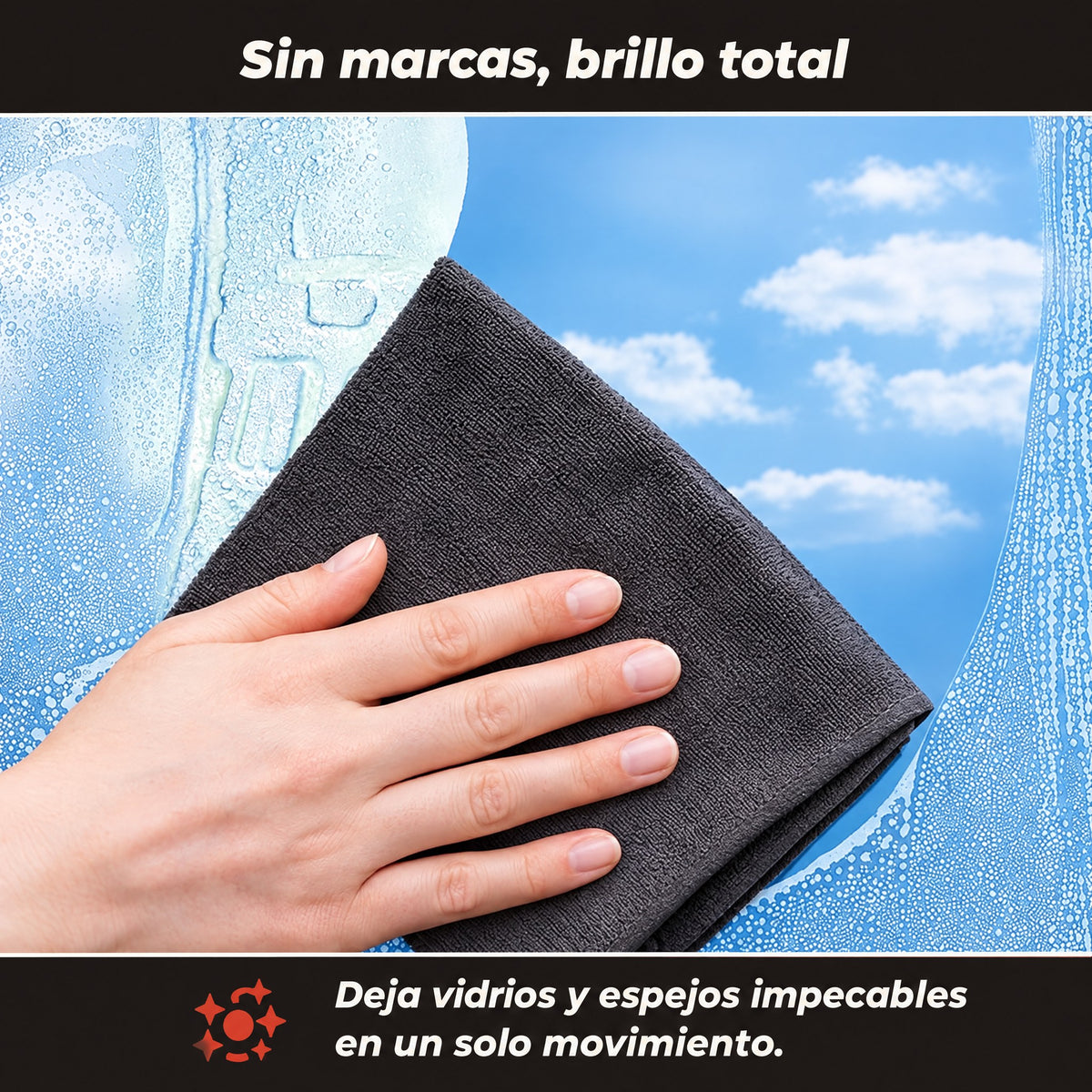 MagicClean Bravio sin marcas en cristales
