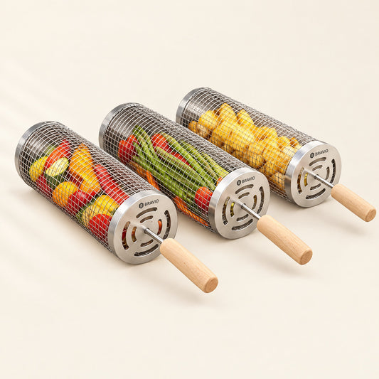 GrillMaster Bravio cestas para barbacoa