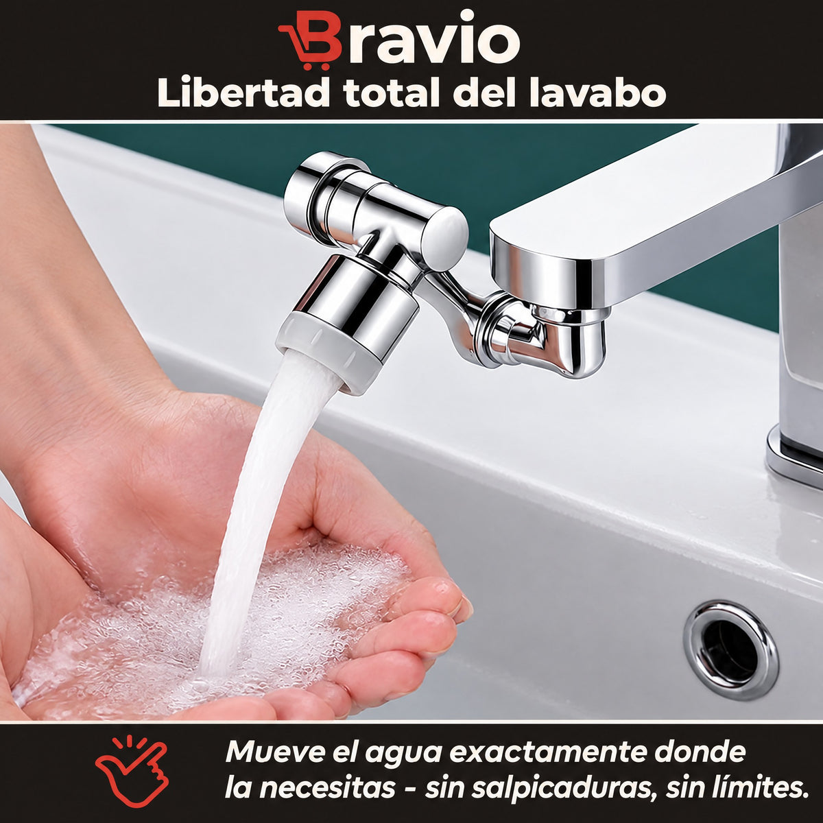 Aquaflex Bravio libertad total del lavabo