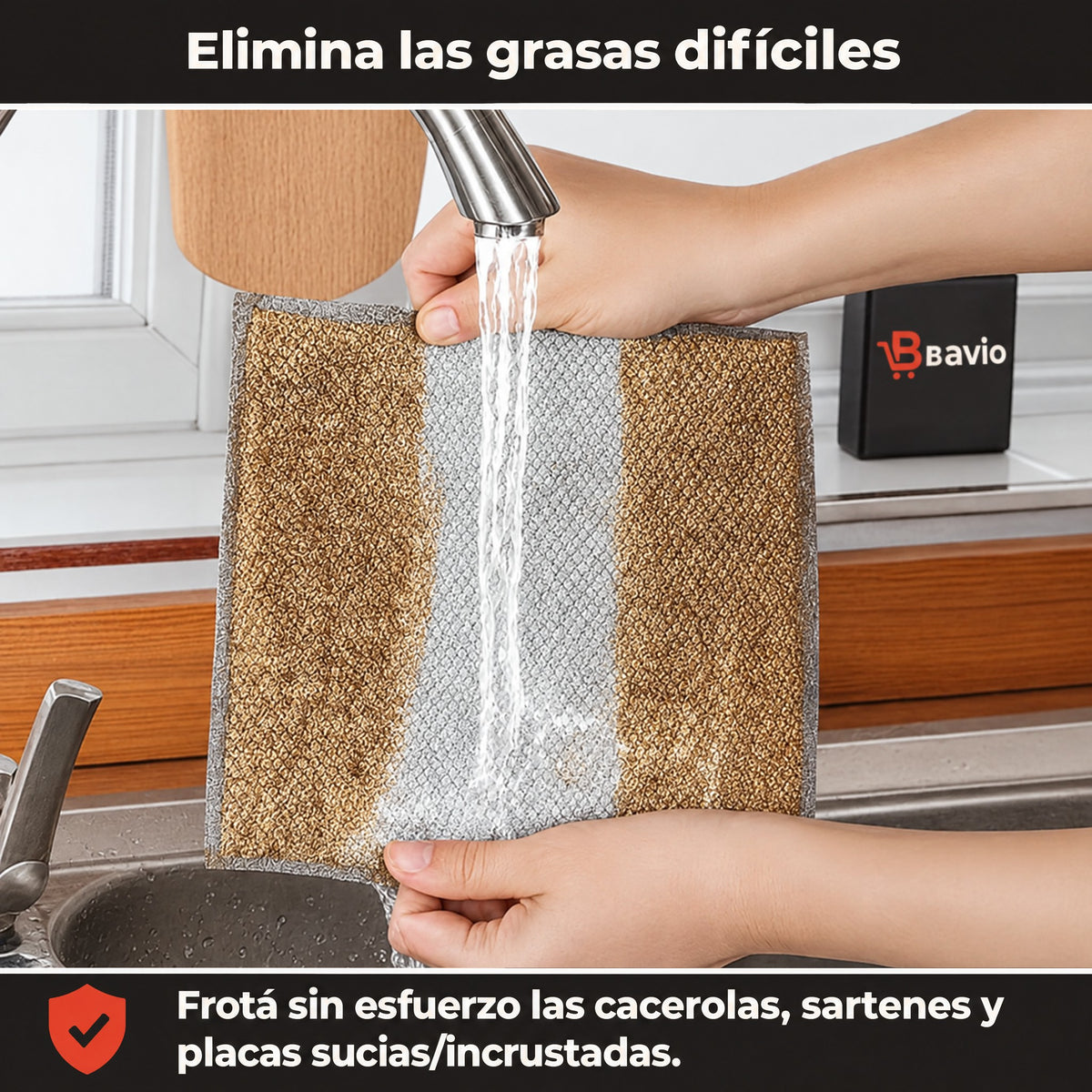 Cleaninox Bravio elimina las grasas difíciles