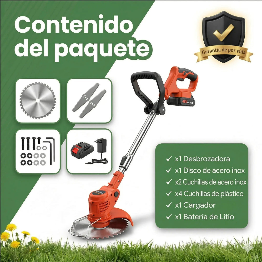 Contenido del paquete D80 PRO