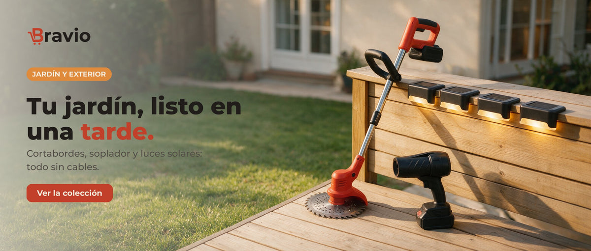 Tu jardín, listo en una tarde