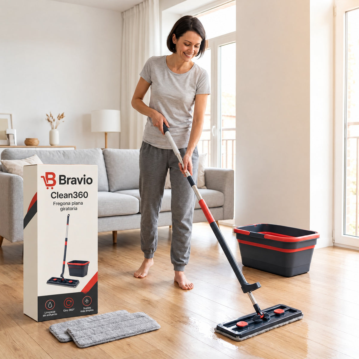 Clean360 Bravio en casa