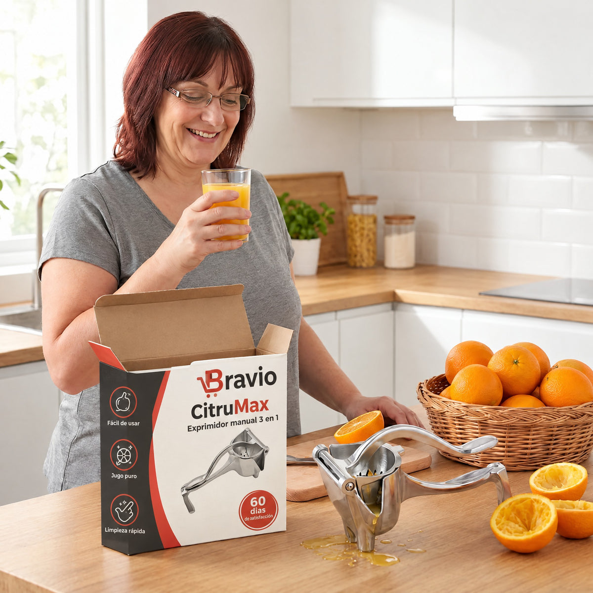 CitruMax Bravio en la cocina