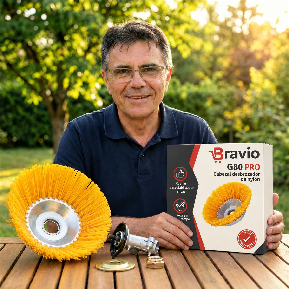 G80 PRO Bravio con su caja