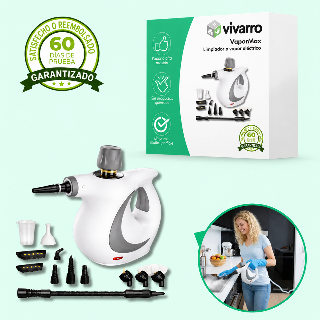 VaporMax kit completo y garantía de 60 días